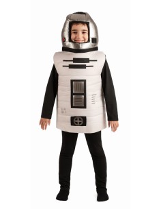 Costume di Robot 8/10 Anni - di alta qualità, ideale per carnevale, feste a tema ed eventi speciali.